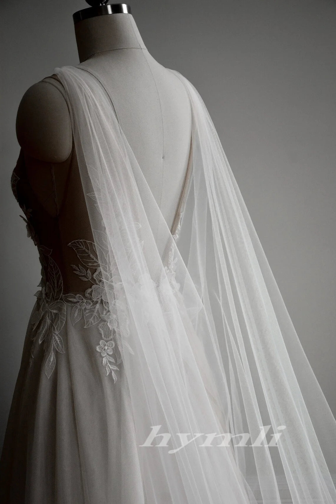 voile cathédrale uni blanc motif floral brodé élégant fixation polyestère femme