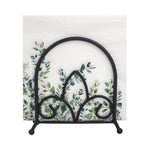 porte serviettes moderne or noir géométrique contemporain minimaliste métal serviettes