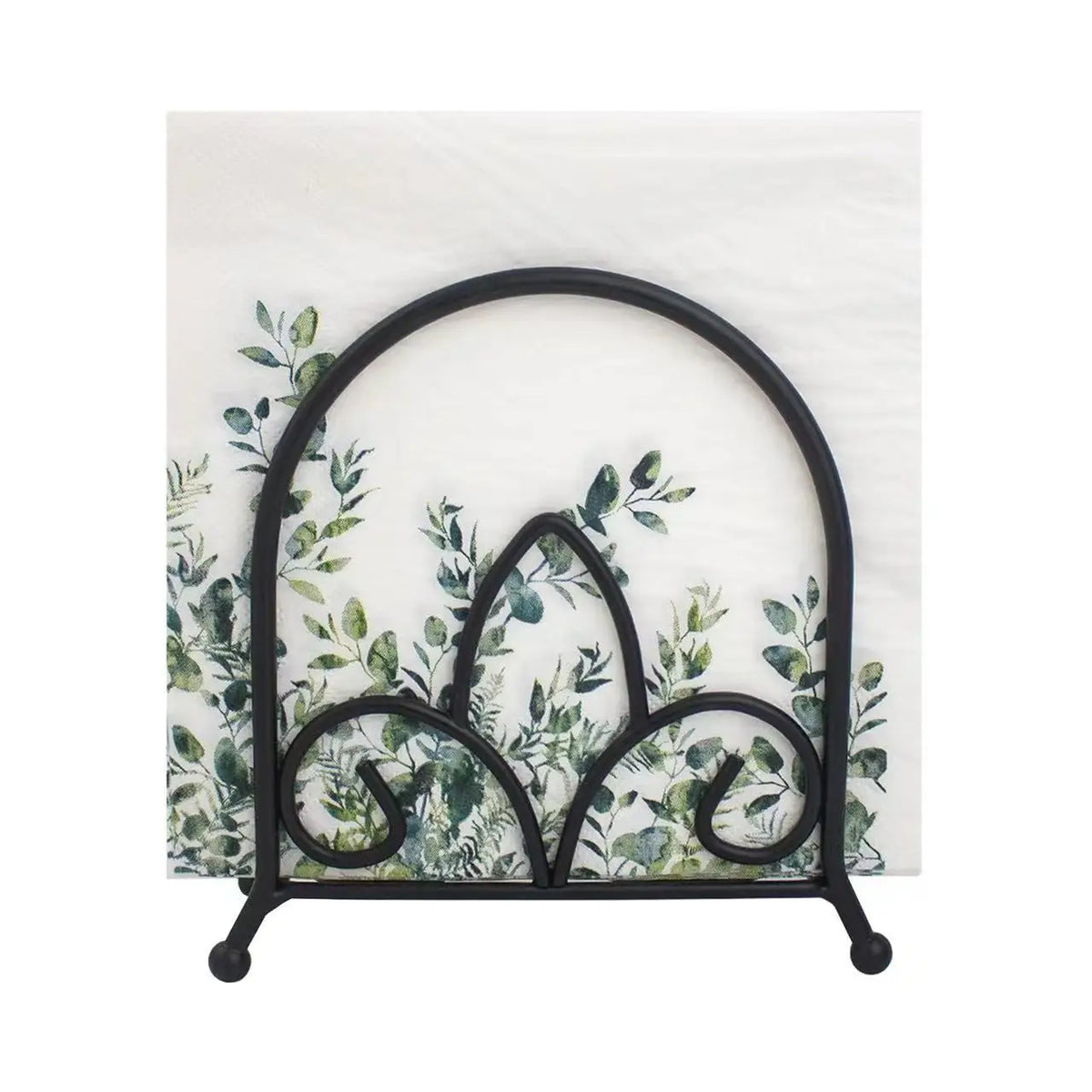 porte serviettes moderne or noir géométrique contemporain minimaliste métal serviettes