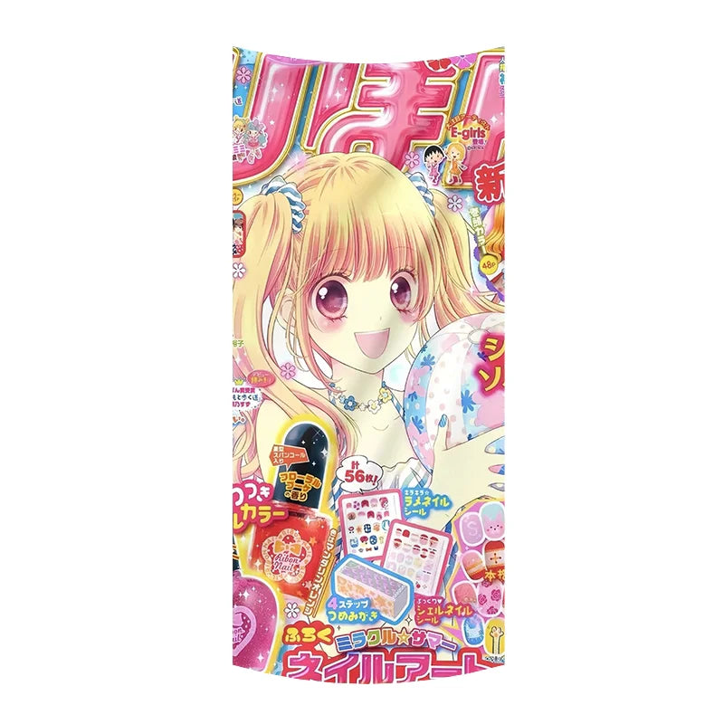 décoration murale manga shoujo rose blanche anime personnages desserts illustrations posters autocollants