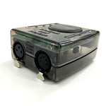 contrôleur dmx transparent noir circuit imprimé câble xlr carte mémoire câble usb technologie