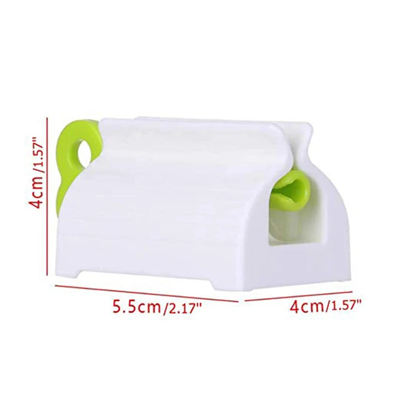 distributeur dentifrice blanc verrouillage bouchon teinture cheveux organisateur moderne porte crevette