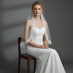 voile mariée blanc dentelle fine classique mariage prom anniversaire romantique femme adultère