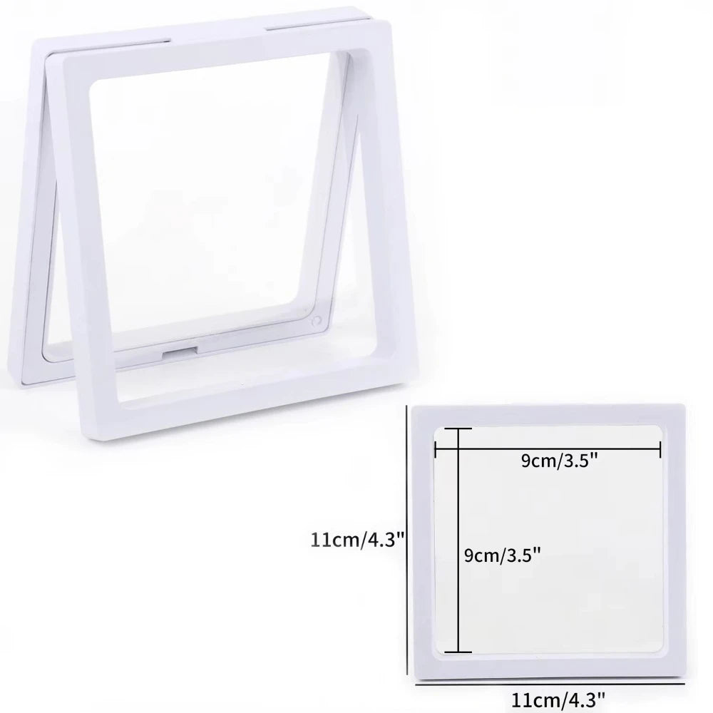boîte présentation bijoux noir blanc contemporaine mat clips grille tailles différentes