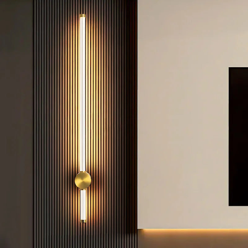 appliques murales led modernes dorées éclairage cuisine chambre salon étude entrée minimaliste