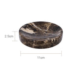 ensemble salle bain marbre distributeur savon porte savon diffuseur huiles essentielles noir doré