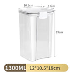boîtes rangement hermétiques plastique qualité alimentaire épices céréales fruits secs anti humidité respectueux environnement