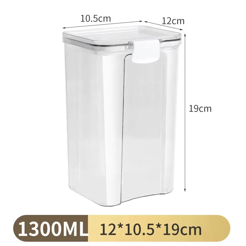 boîtes rangement hermétiques plastique qualité alimentaire épices céréales fruits secs anti humidité respectueux environnement