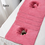 serviettes toilette microfibre douce gris blanc rose bleu marron opaques modernes visage relaxation spa