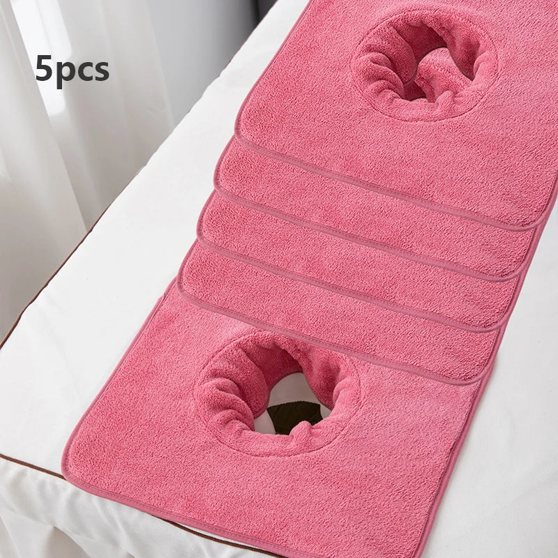 serviettes toilette microfibre douce gris blanc rose bleu marron opaques modernes visage relaxation spa