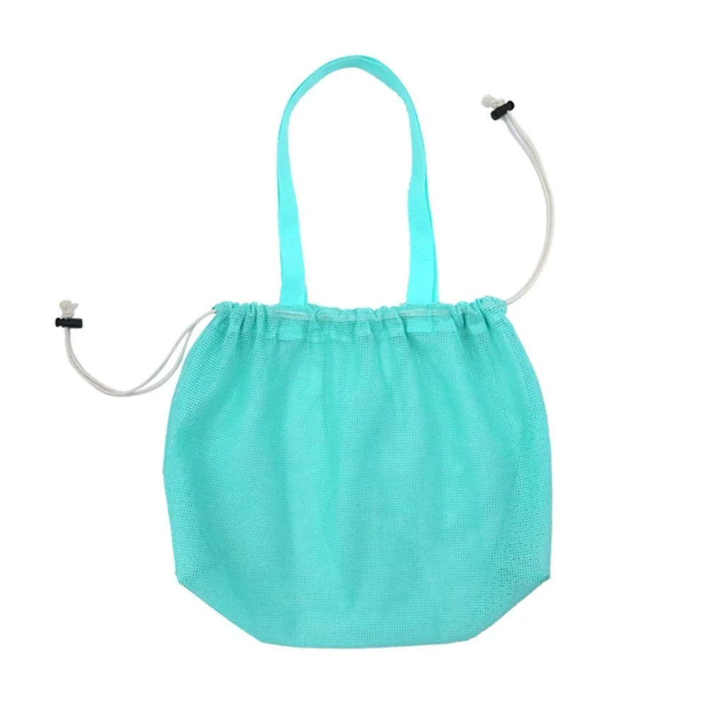 sac rangement polyestère pliable transparent voyage plage organisation jouets salle bain
