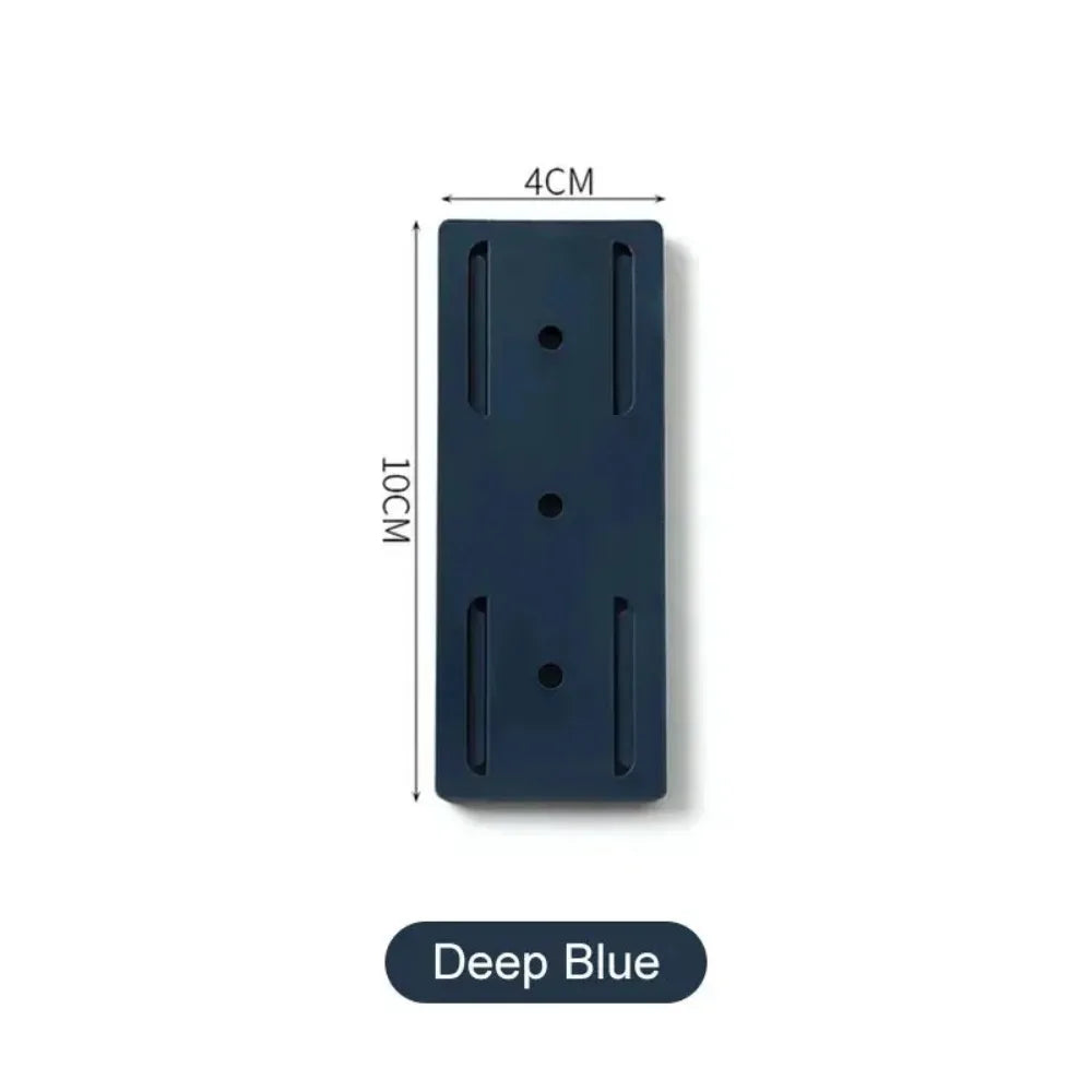 support rallonge électrique adhésif blanc bleu rose vert moderne double