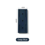 support rallonge électrique adhésif blanc bleu rose vert moderne double