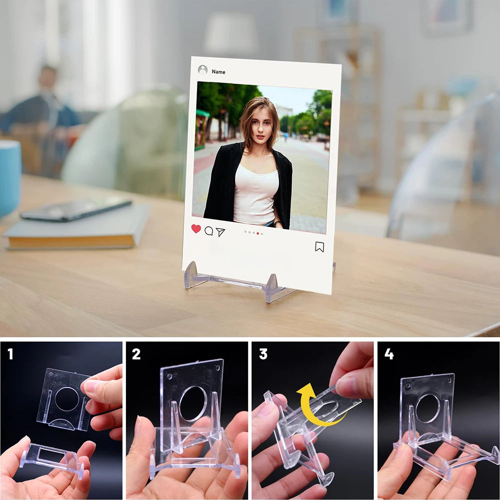supports ajustables smartphones transparents respectueux environnement clips modernes salon rechargeables