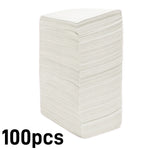 serviettes jetables violet blanc rose rayures horizontales modernes 100 pièces coussin repos main emballage