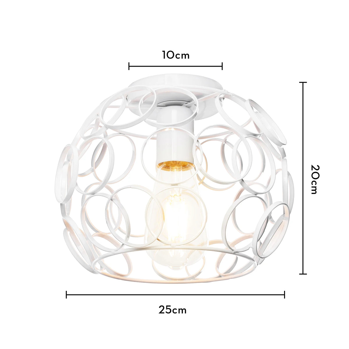 plafonniers moderne blanc grille géométrique opacité éclairage quotidien surface cuisine
