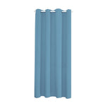 rideau moderne polyester opaque gris beige rose bleu marron noir uni occulter porte chambre
