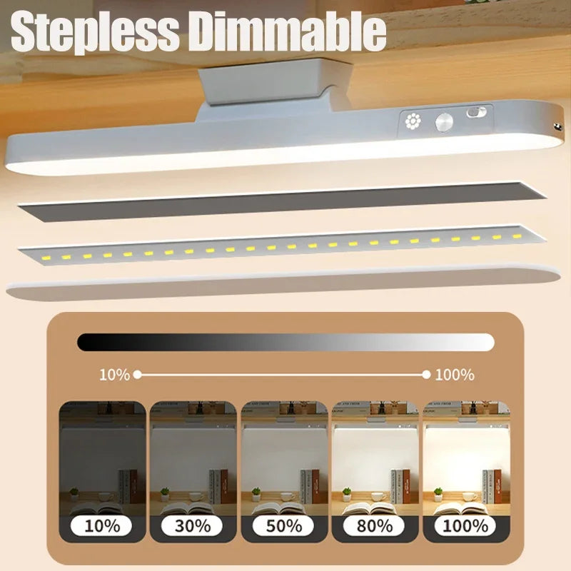 lampe led table rechargeable usb blanc grille moderne clip câble type