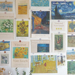 décorations murales cartes thématiques paysages urbains motifs floraux minimaliste punaises décoratives différentes tailles