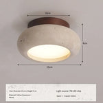 lampe bois marbre éclairage quotidien moderne rustique beige brun foncé pierre naturelle opacité e27