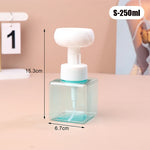 distributeur savon liquide mousse moderne blanc vert rose noir transparent