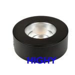 Spot LED moderne 5W 7W noir blanc fixe surface chambre cuisine salon