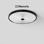 lampe moderne noir lumineuse circulaire éclairage quotidien led dimmable minimaliste chambre
