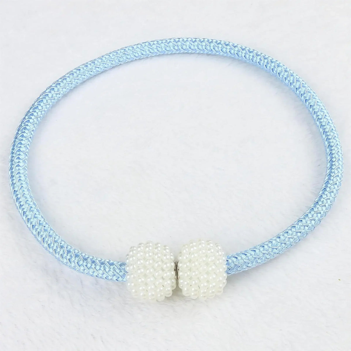 boucle rideau blanches tissu coton moderne gris rose bleu vertDecorationAdhesif2PCS