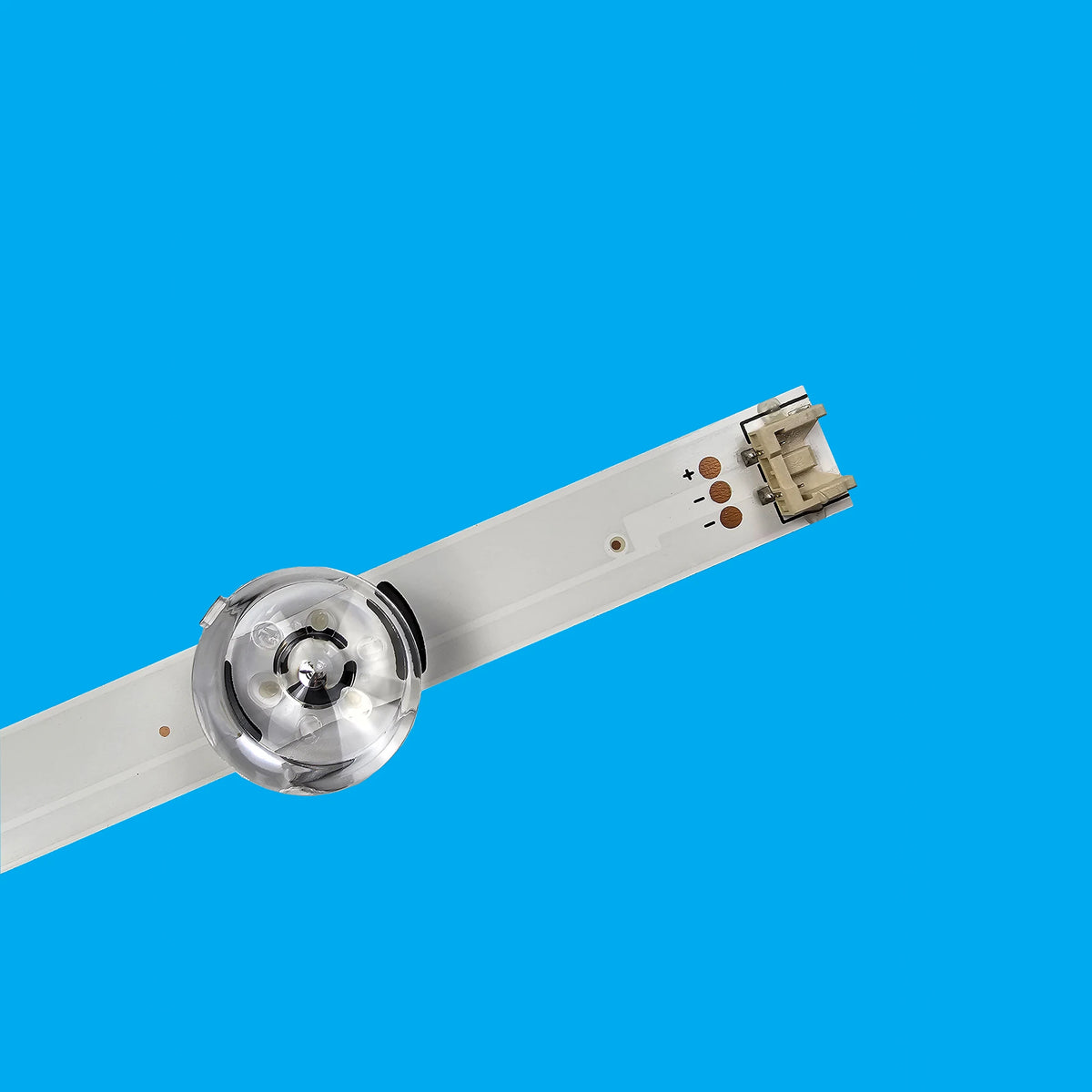 bandes rétro éclairage led blancs modernes connecteur fixations 32 pouces téléviseur