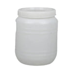 bac rangement plastique blanc imperméable 10l 15l stockage nourriture outils industriel utilitaire extérieurintérieur
