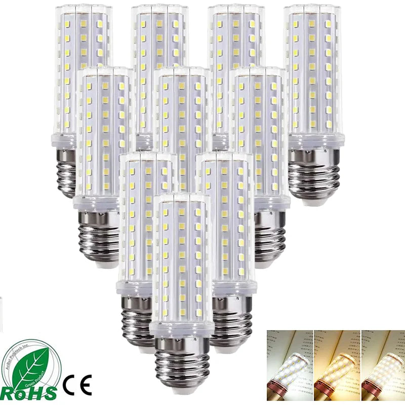 ampoules led blanc chaud 2700k 3500k e27 12w 24w 36w 48w 50000h modernes opaques