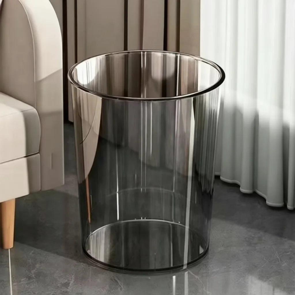 poubelle moderne transparente or grande chambre salon salle bain minimalistestyle