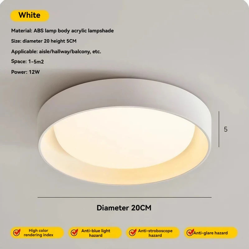 plafonnier led moderne couleur bois blanc chambre cuisine interrupteur bouton lumière changeante