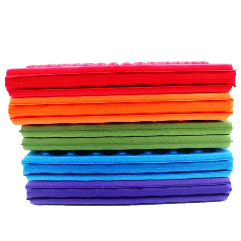 tapis sol pliable violet orange vert bleu rouge moderne pratiqueextérieur camping