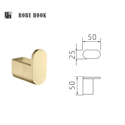 ensemble accessoires salle bain mural porte serviette papier toilette brosse wc or noir