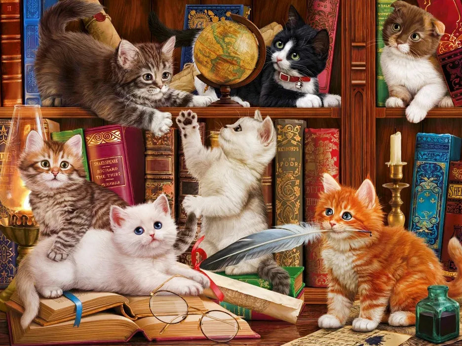 broderie animaux chats livre blanc coton package art japonais coréen illustrations bibliothèque aiguille plan