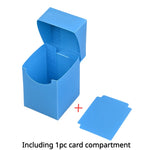 boîte cartes collection minimaliste noir bleu rouge vert jaune blanc unies opaques transporte rangement