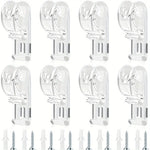 crochet rideau transparent moderne pièces vis fixation 5cm largeur 1.6cm hauteur