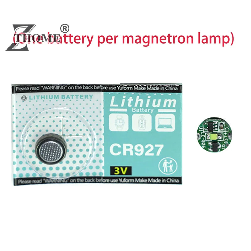 lampe magnétique led multicolore moderne filaments lumineux batterie câble connexion