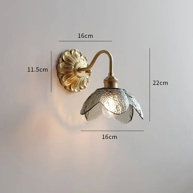 applique murale classique or blanc texture fleur vintage mur ans garantie led cuisine chambre