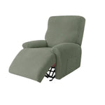 housses fauteuil relax polyestère gris motifs géométriques moderne adhésif poche