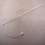 câble led blanc rose moderne connecteur 220mm transparent opaque
