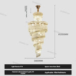 lustre suspendu cristal doré brillantes classique élégant haute luminosité encastrée