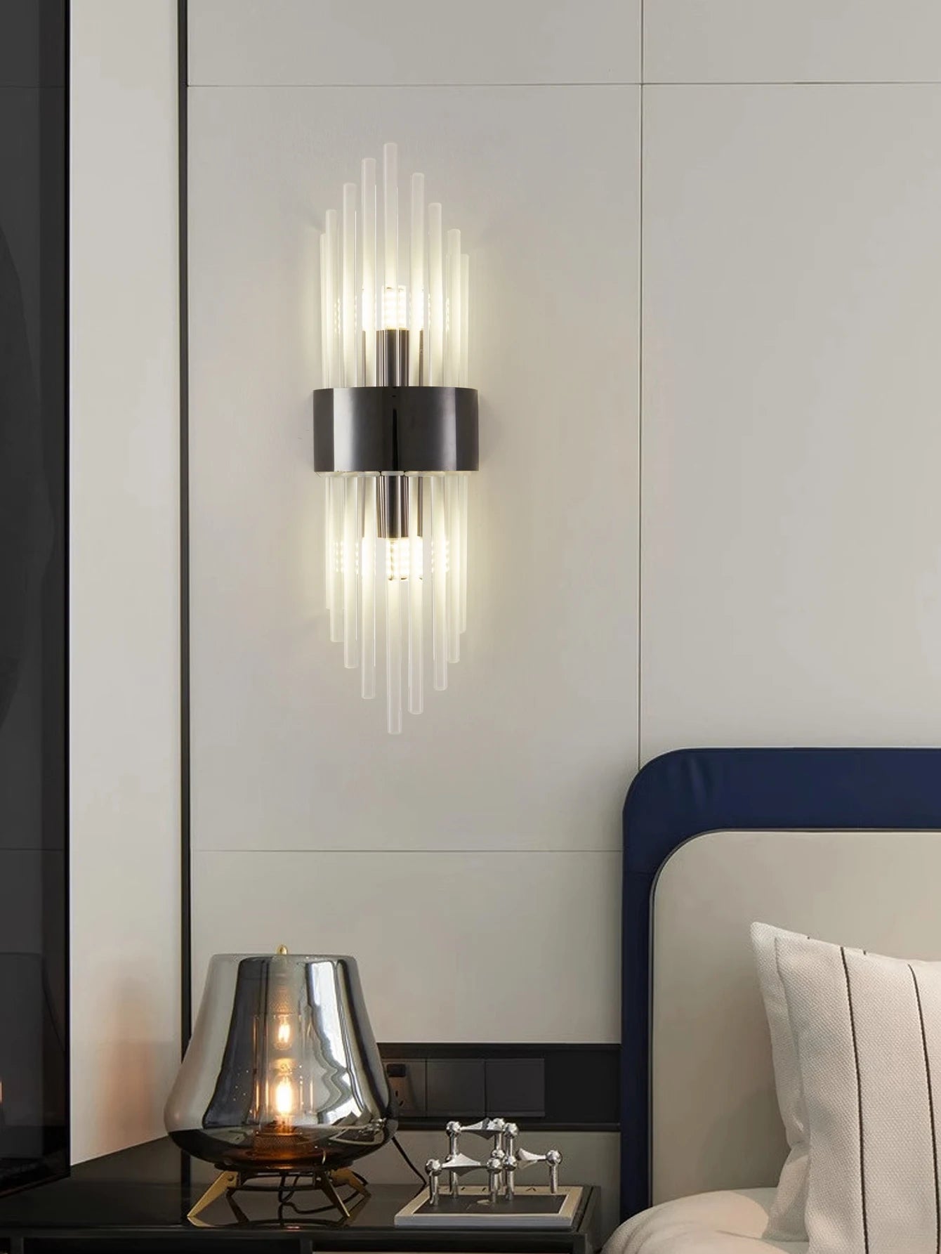 Luminaire mural cristal G9