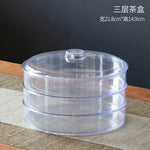 boîte thé transparente imprimé chinois moderne résistante humidité papier d'emballage double couche