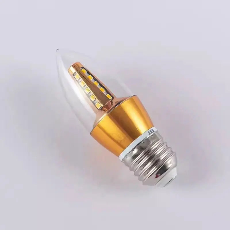ampoule led or blanc moderne minimaliste culot e27 diodes dorées lumineuse chambre
