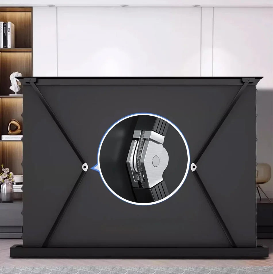 écran projection solaire alr anti reflet noir contemporain 4k 3d hd