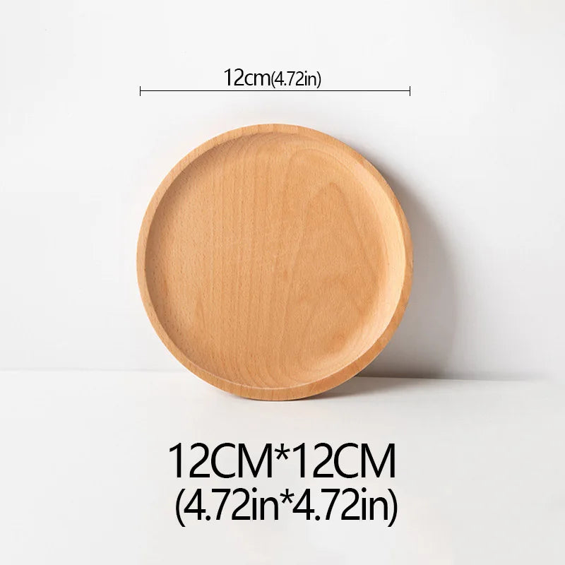 assiettes bois naturel assiettes minimalistes rustiques grain bois 15x15cm 13x25cm