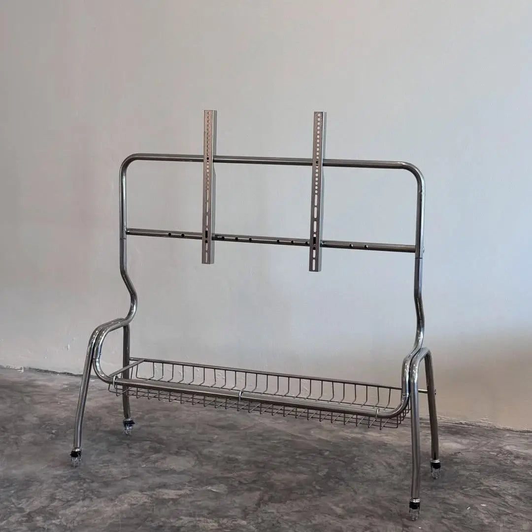 meuble tv mobile moderne roulettes support 32 60 pouces rangement salon chambre