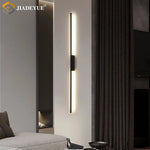 applique murale led moderne minimaliste noir éclairage quotidien 90 260V 3000K 4000K 6000K aluminium